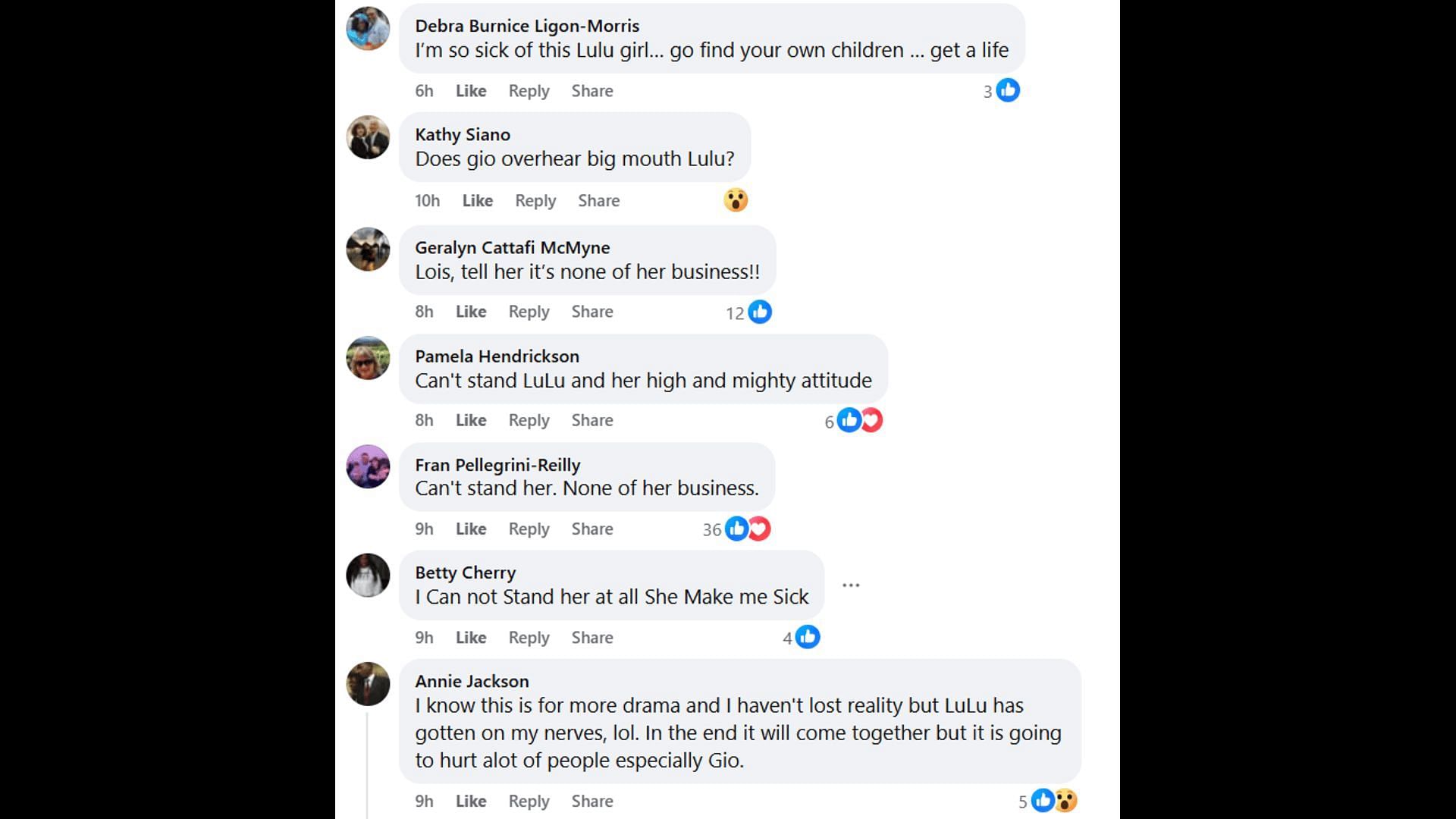 Fans criticize Lulu's problematic attitude (Image via Facebook/General Hospital Fans - Official)